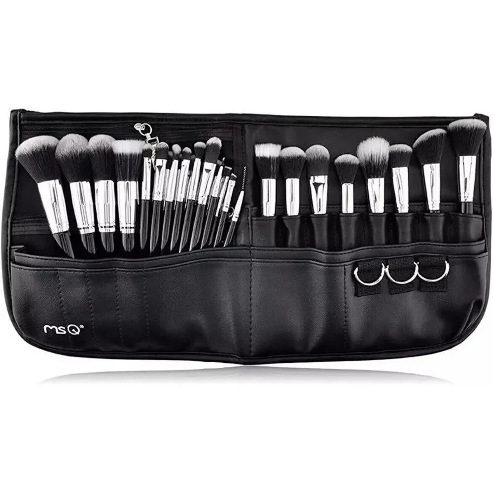 MSQ Makeup Waist Bag Belted Cosmetic Brush‎ Pouch Holder Organizer NO BRUSHES